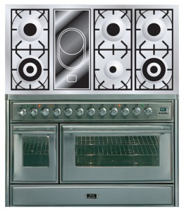 Estufa de la cocina ILVE MT-120VD-VG Stainless-Steel Foto revisión