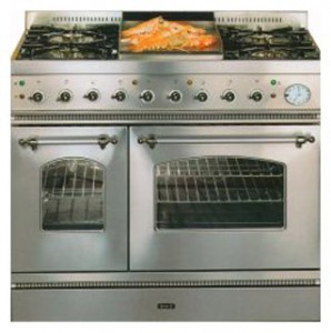 Кухонная плита ILVE PD-100FN-VG Stainless-Steel Фото обзор
