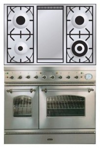 Estufa de la cocina ILVE PD-100FN-MP Stainless-Steel Foto revisión