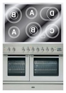 Kitchen Stove ILVE PDLE-100-MW Stainless-Steel Photo review
