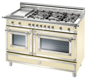 Kitchen Stove BERTAZZONI H48 6G MFE CR Photo review
