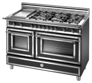 Kitchen Stove BERTAZZONI H48 6G MFE NE Photo review