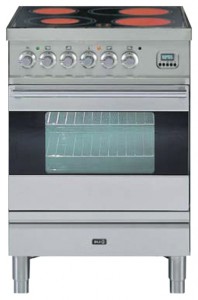 Kitchen Stove ILVE PFE-60-MP Stainless-Steel Photo review