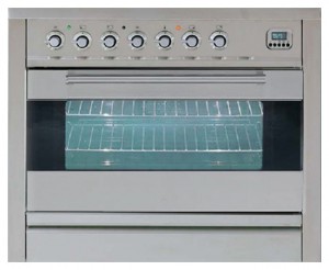 Kitchen Stove ILVE PF-90-MP Stainless-Steel Photo review