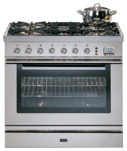 Kitchen Stove ILVE P-90L-VG Stainless-Steel Photo review