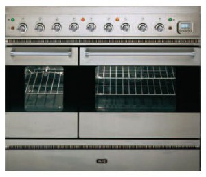 Estufa de la cocina ILVE PD-100F-VG Stainless-Steel Foto revisión