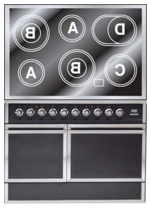 Кухонная плита ILVE QDCE-100-MP Matt Фото обзор