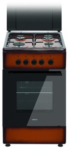 Estufa de la cocina Simfer F55GD41001 Foto revisión