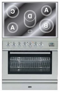 Kitchen Stove ILVE PLE-80-MP Stainless-Steel Photo review