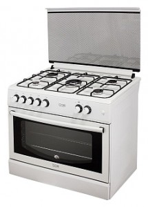 Кухонная плита RICCI RGC 9000 WH Фото обзор