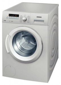çamaşır makinesi Siemens WS 12K26 S fotoğraf gözden geçirmek