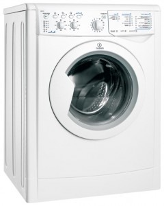 çamaşır makinesi Indesit IWC 6085 B fotoğraf gözden geçirmek