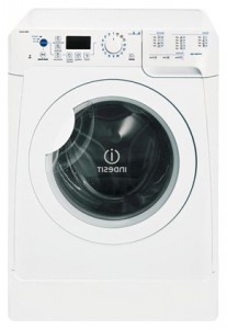 çamaşır makinesi Indesit PWE 8127 W fotoğraf gözden geçirmek