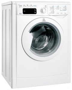 Máquina de lavar Indesit IWDE 7125 B Foto reveja