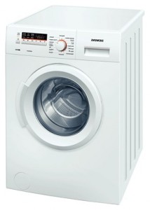 Máquina de lavar Siemens WM 10B262 Foto reveja