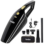 Ymiko Aspirabriciole Potente, Aspirapolvere a Mano, Vacuum Cleaner a Batteria Li-Ion da 120W(Max), Autonomia di 30min, Ideale per Casa/Ufficio/Auto Foto, miglior prezzo EUR 59,99 nuovo 2025