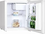 Exquisit KB45 Mini frigo bar con congelatore, A+, Silenzioso, 47L, Compressore e freezer, Frigorifero piccolo portatile da camera, ufficio, B&B, Hotel Foto, miglior prezzo EUR 129,99 nuovo 2025