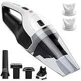 Holife Aspirabriciole, Aspirapolvere a Mano, Vacuum Cleaner a Batteria Li-Ion da 100W(Max) /14.8V, Autonomia di 30 min, Ideale per Casa/Ufficio/Macchina (Secco 600ml/Umido 100ml, Nero) Foto, miglior prezzo EUR 69,99 nuovo 2025