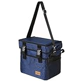 TOMSHOO Borsa Termica, Borsa Pranzo, Picnic Pieghevole Isoterma con Tracolla Grande capacità 10/18/28/37/47/70L per Campeggio, Scuola, Lavoro Foto, miglior prezzo EUR 27,99 nuovo 2025