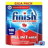 Finish All in 1 Max Pastiglie Lavastoviglie, Regular, 100 Tabs Foto, miglior prezzo EUR 16,71 nuovo 2025