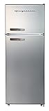 Frigidaire EFR753-PLATINUM EFR753, 2 Door Apartment Size Refrigerator with Freezer, Retro Chrome Handle, cu ft, Platinum Series, Stainless Steel, 7.5, Silver Photo, best price $478.07 new 2025