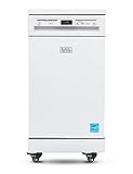 BLACK+DECKER Portable Dishwasher, 18 inches Wide, 8 Place Setting, White Photo, best price $667.60 new 2025