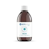 Eisen | 25 Tagesdosen à 15 mg Eisen | Vegan | 250 ml | Hochdosiert & laborgeprüft | Wirksamer als Kapseln & Tabletten | Liposomal | Glutenfrei | Made in Germany Foto, bester Preis 18,90 € (75,60 € / l) neu 2025