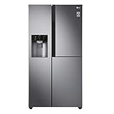 Réfrigérateur américain Lg GSJ361DIDV - Réfrigérateur américain - 591 litres - Réfrigerateur/congel : No Frost / No Frost - Dégivrage automatique - Inox - Fabrique de glaçons - Classe A+ / Pose libre Photo, meilleur prix 1 369,00 € nouveau 2025