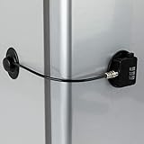 FIGEPO Refrigerator Lock Combination Coded Fridge Lock Freezer Child Safety Lock Door Lock with Strong Adhesive No Keys Needed Photo, best price $11.99 new 2025