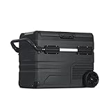 Newair 48 Qt. Portable 12v Electric Cooler with LG Compressor, Fridge and Freezer, Rugged Wheels, and Solar Power Input, Perfect Plug-In Cooler for Camping, Trucks, Travel, Car and Home Photo, best price $549.99 new 2025