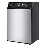 Propane Refrigerator 3 Way Camper Gas Fridge 120V 12V LPG 2.1 Cu.Ft RV Refrigerator for Outdoor Caravan Motorhome Off-Grid Cabin Boat Apartment Office Kitchen, Black Photo, best price $589.99 new 2025