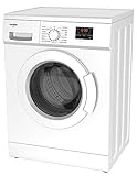 Sauber - Lavadora de carga frontal WM812-8 kg - 1200 RPM - Eficiencia energética: A++ - Blanco Foto, mejor precio 309,00 € nuevo 2025