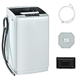 COSTWAY Full Automatic Washing Machine, 2-in-1 Portable Washer and Spin Combo with 10 Programs, 8.8lbs Capacity, Drain Pump and LED Display, Mini Laundry Washer for Apartment, RVs, Dorm Photo, best price $259.99 new 2025