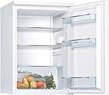 Bosch KTR15NWEA Serie 2 Mini-Kühlschrank, 85 x 56 cm, 134L, LED-Beleuchtung gleichmäßige Ausleuchtung, MultiBox Lagerung von Obst und Gemüse Foto, bester Preis 217,90 € neu 2025