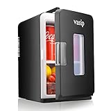 Mini Frigo de Chambre, 15L/21 Canettes 330ml, Vasip Petit Frigo Cosmetique, Mini Réfrigérateur Voiture Portable, avec Fonction Chaud/Froid, 12V/220V Photo, meilleur prix 109,99 € nouveau 2025