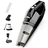 VacLife Handheld Vacuum Car Vacuum - Portable Home & Car Vacuum with Cordless Design, Hand Vacuum Cordless with Rechargeable Battery, Reusable Filter & LED Light, Model: VL756, Silver (VL756) Photo, best price $26.99 new 2025