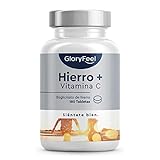 Suplemento de Hierro 40mg con Vitamina C natural - Bisglicinato de hierro de alta calidad (hierro quelado) - Buen sabor gracias al aroma natural de naranja - 180 comprimidos para 6 meses Foto, mejor precio 16,97 € (0,09 € / unidad) nuevo 2025