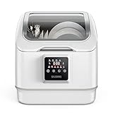 Razorri Countertop Dishwasher - Compact for 4 Sets of Tableware, Auto Water Injection, 7 Washing Modes Air Dry, 360° Dual Spraying Arms, ECO for Baby Product Sterilization, Apartment, Dorm Room, RV Photo, best price $359.99 new 2025