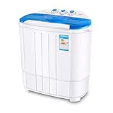 Portable Twin Tub Mini Washing Machine w/Spin and Dryer Function, Compact Design for College Dorms, Apartment, RV’s. Mini laundry Barrel Washer for Baby Clothes, Underwear, Delicates and More-Blue Photo, best price $179.99 new 2025