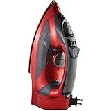 Brentwood Steam Iron with Retractable Cord, Non-Stick, Red Photo, best price $29.99 new 2025