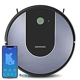 Robot Vacuum, DEENKEE Wi-Fi/App/Alexa Robot Vacuum Cleaner,1600 Pa Suction and 120 Mins Runtime for Pet Hair, Hard Floors,Carpets (6 Cleaning Modes,Smart Navigation&Sensor,Self-Charging,Quiet &Slim) Photo, best price $279.99 new 2025