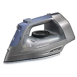 Steam Iron & Vertical Steamer for Clothes with Scratch-Resistant Durathon Soleplate, 8' Retractable Cord, 3-Way Auto Shutoff, Anti-Drip, Self-Cleaning, Silver, 1800 Watts Photo, best price $48.99 new 2025