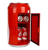 Coca-Cola Portable 8 Can Thermoelectric Mini Fridge 5.4 L/ 5.7 Quarts Capacity, 12V DC/110V AC Cooler for home, den, dorm, cottage, cabin, beer, beverages, snacks, skincare, cosmetics, medication Photo, best price $89.95 ($89.95 / count) new 2025