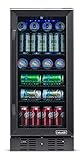 NewAir Beverage Refrigerator Built In Cooler with 96 Can Capacity Soda Beer Fridge, NBC096BS00, Black Stainless Steel Photo, best price $717.79 new 2025