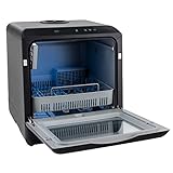 RecPro RV Countertop Portable Dishwasher | 6 Cleaning Modes | 5-Liter Built In Water Tank | Includes Faucet Adapter (Black) Photo, best price $394.95 new 2025