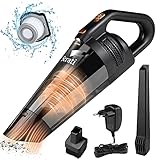 Aspiradora Sin-Cable Potente de Mano Coche - 9000PA 12V 100W Aspirador Coches Mejor Mini Aspirador Automovil Manual Portátil Hand Vacuum Cleaner para Hogar casa sofá Cama Foto, mejor precio 51,99 € nuevo 2025