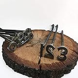 0-9 Number Branding Irons - 10 Irons - Custom Cowboy Monogram - The Heritage Forge Photo, best price $99.99 new 2025