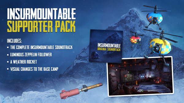 Insurmountable - Supporter Pack DLC Steam CD Key 5.64 $