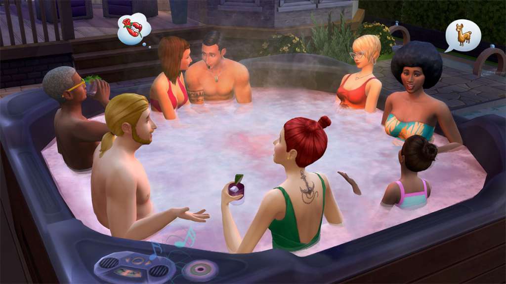 The Sims 4 Bundle: Spa Day & Perfect Patio Stuff Expansion Pack Origin CD Key 22.58 $