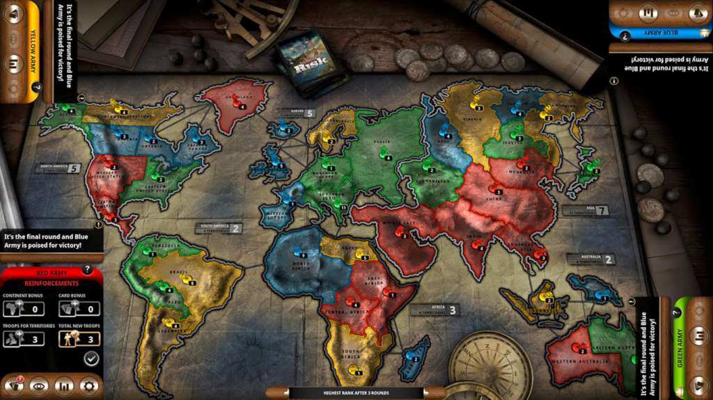 RISK - The game of Global Domination - The Official 2016 Edition Steam Gift 950.28 $